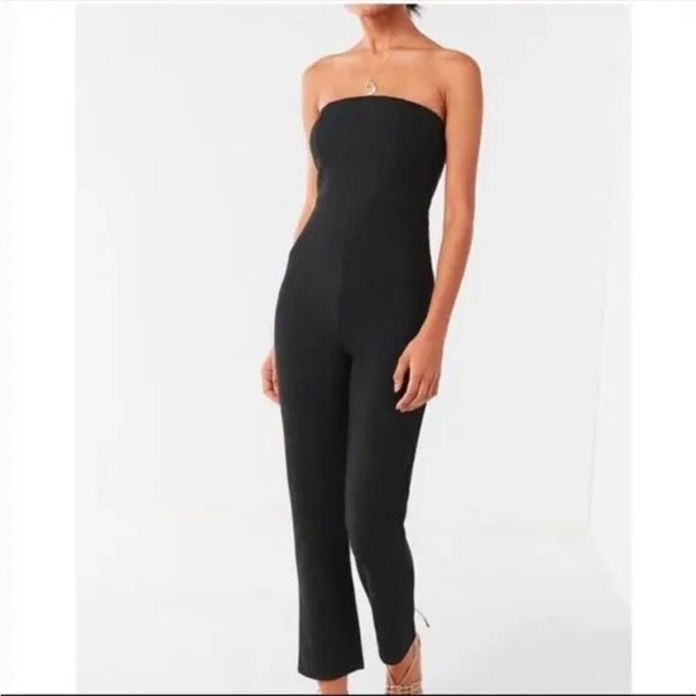 Urban Outfitters medium black strapless jumpsuit